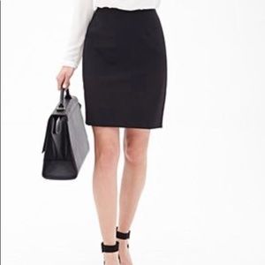 forever 21 | black pencil skirt
